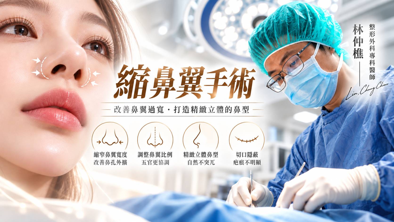 高雄縮鼻翼縮鼻孔手術權威醫師推薦價格費用多少002